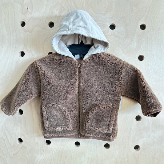 Brown Fleece Jacket