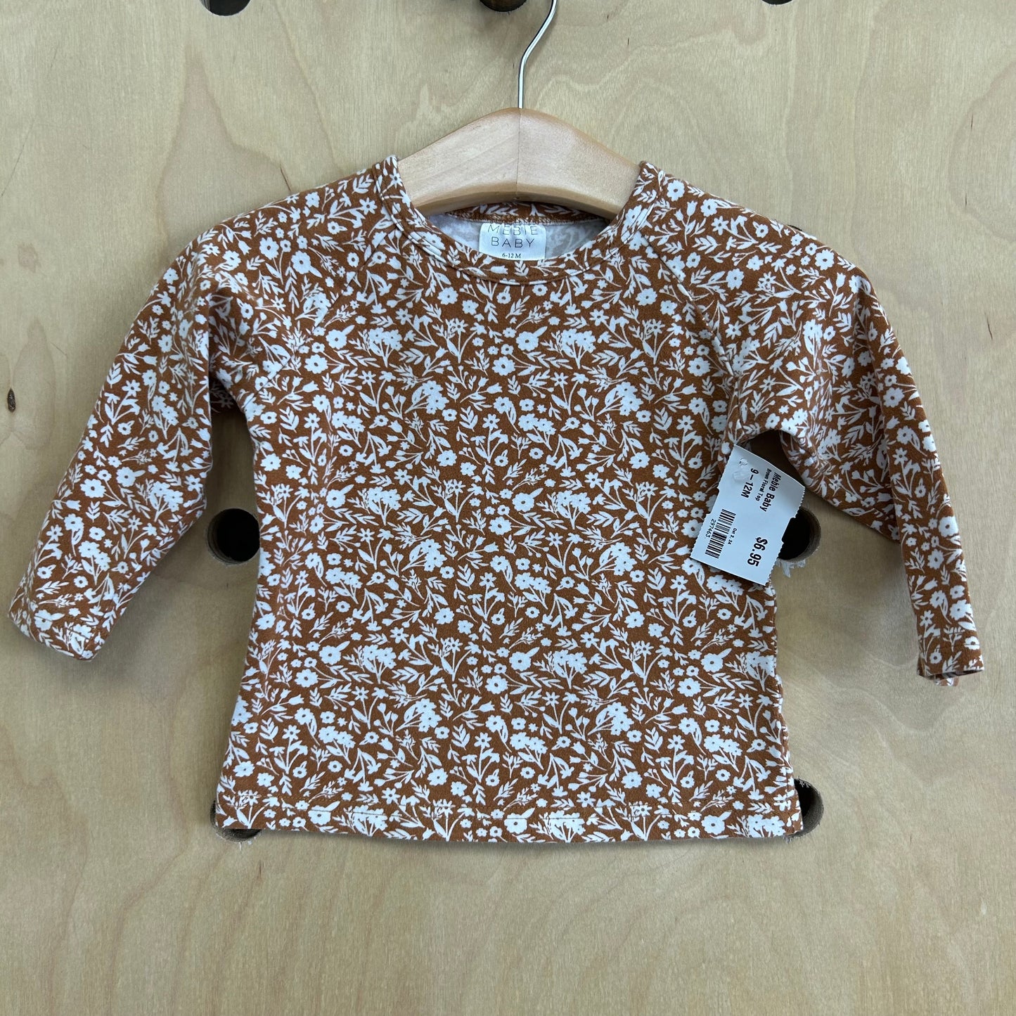 Brown Floral Top
