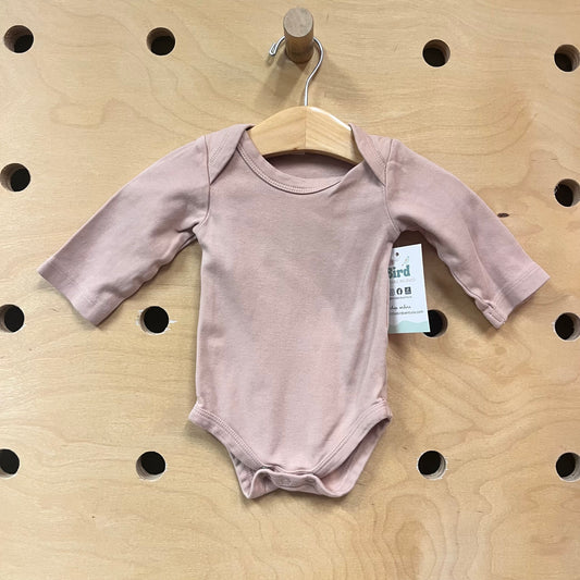 Organic Pink Bodysuit