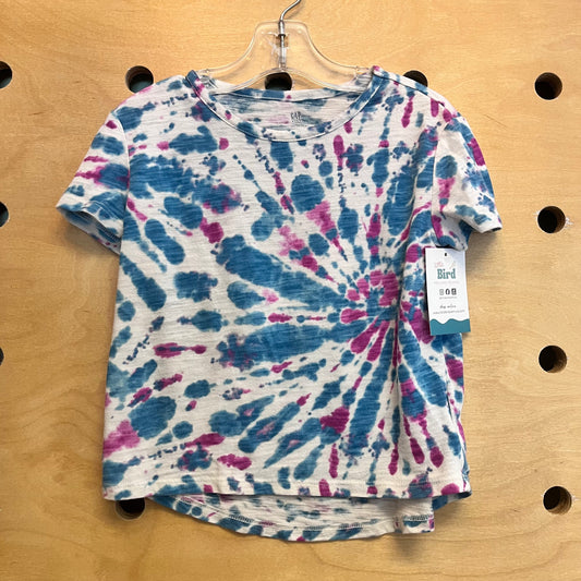 Blue/Purple Tie Dye Tee