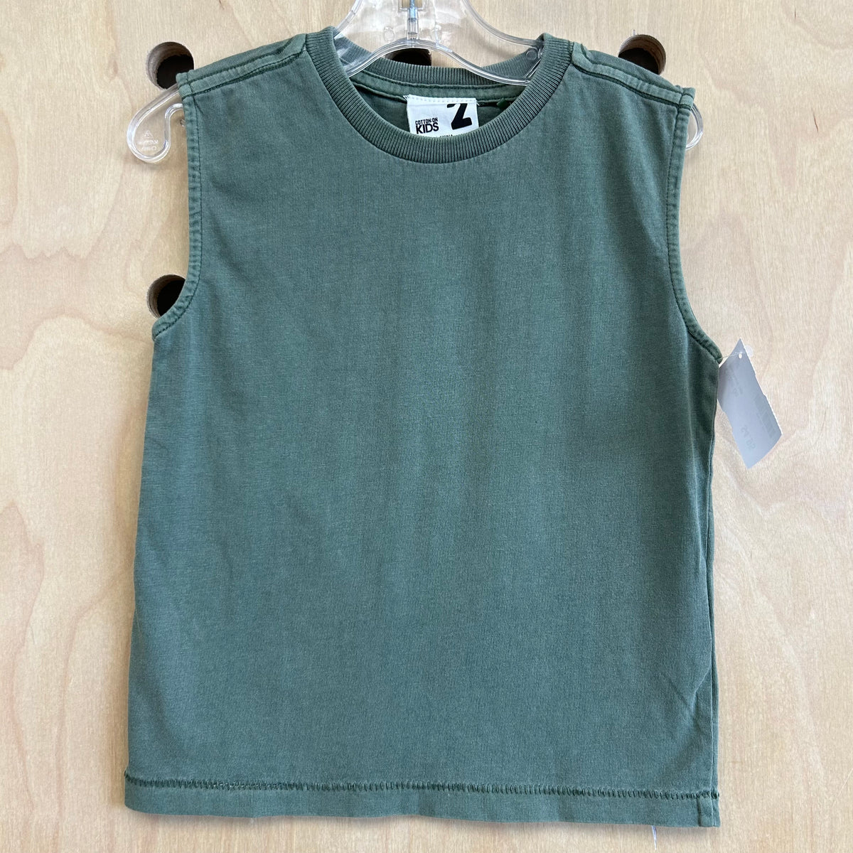 Olive Muscle Tank