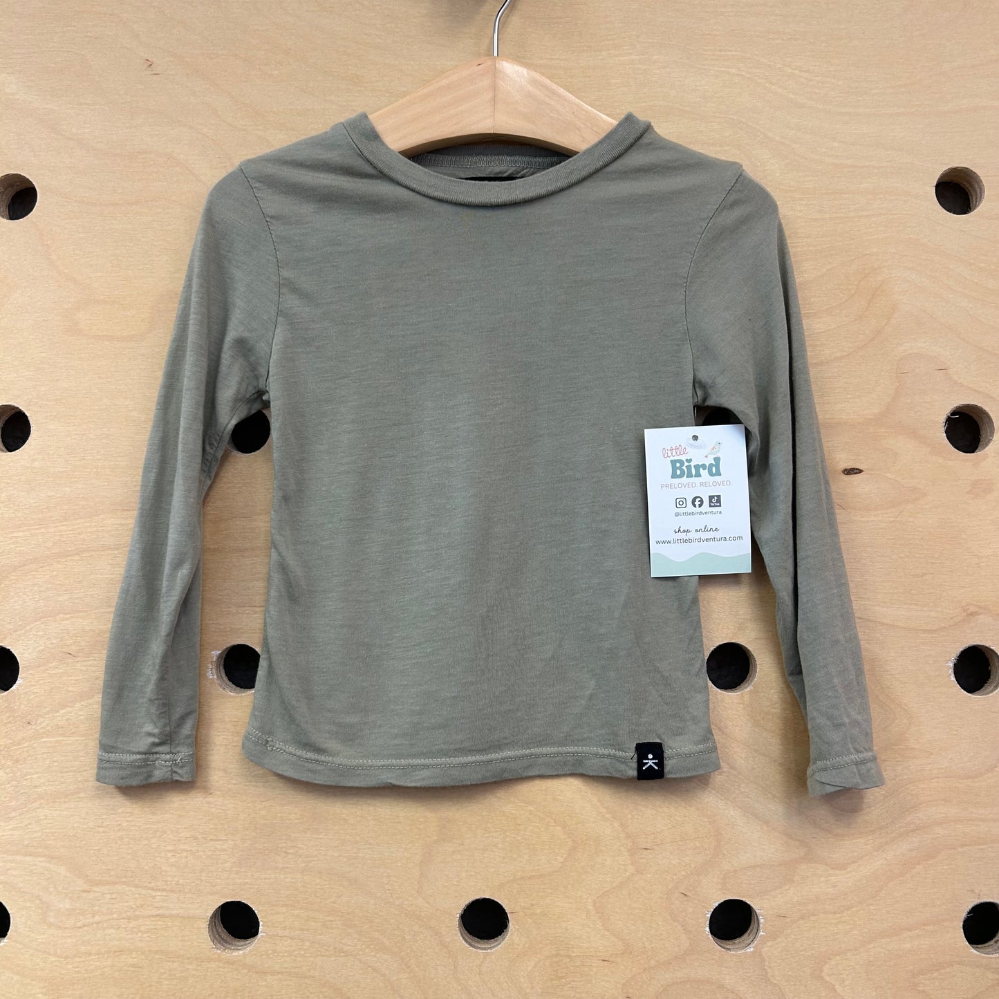 Green Micromodal Blend LS Tee