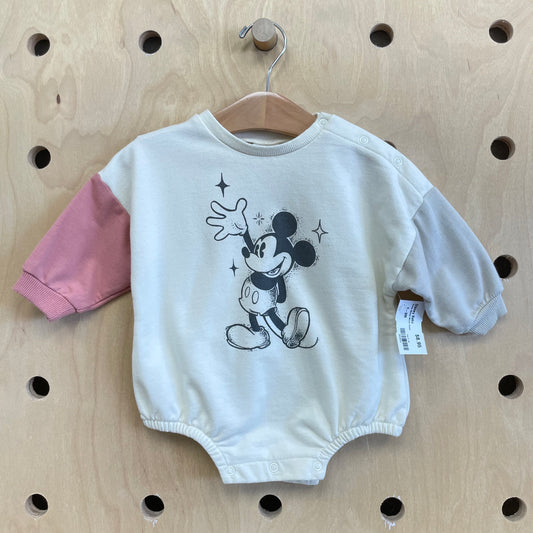 Creme Mickey Mouse Onsie