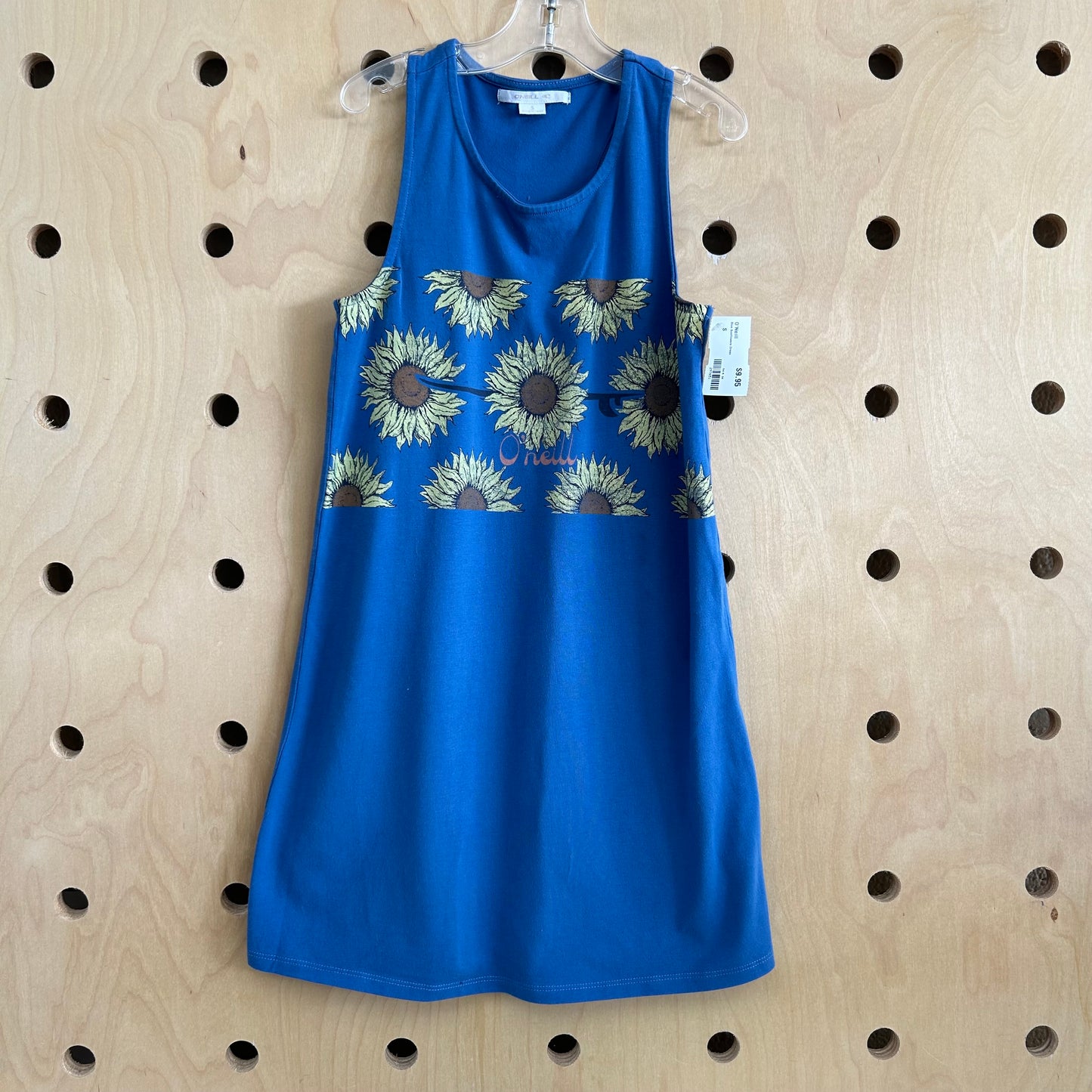 Blue Sunflowers Dress