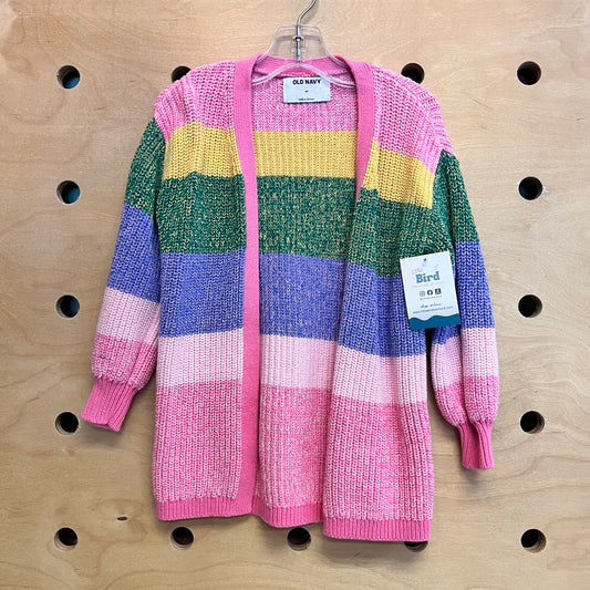 Multicolor Knit Cardigan