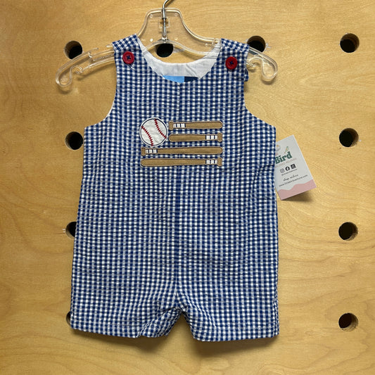 All American Baseball Romper