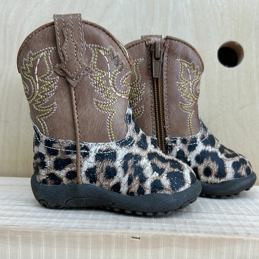 Leopard Print Cowgirl Boots