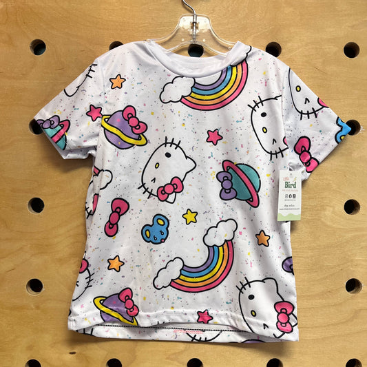 White Hello Kitty Splatter Tee