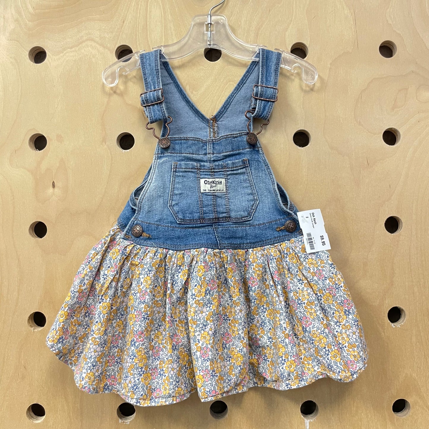 Denim Floral Jumper