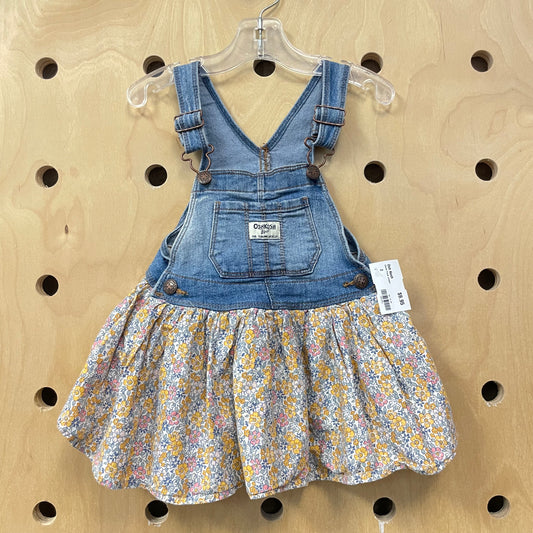 Denim Floral Jumper