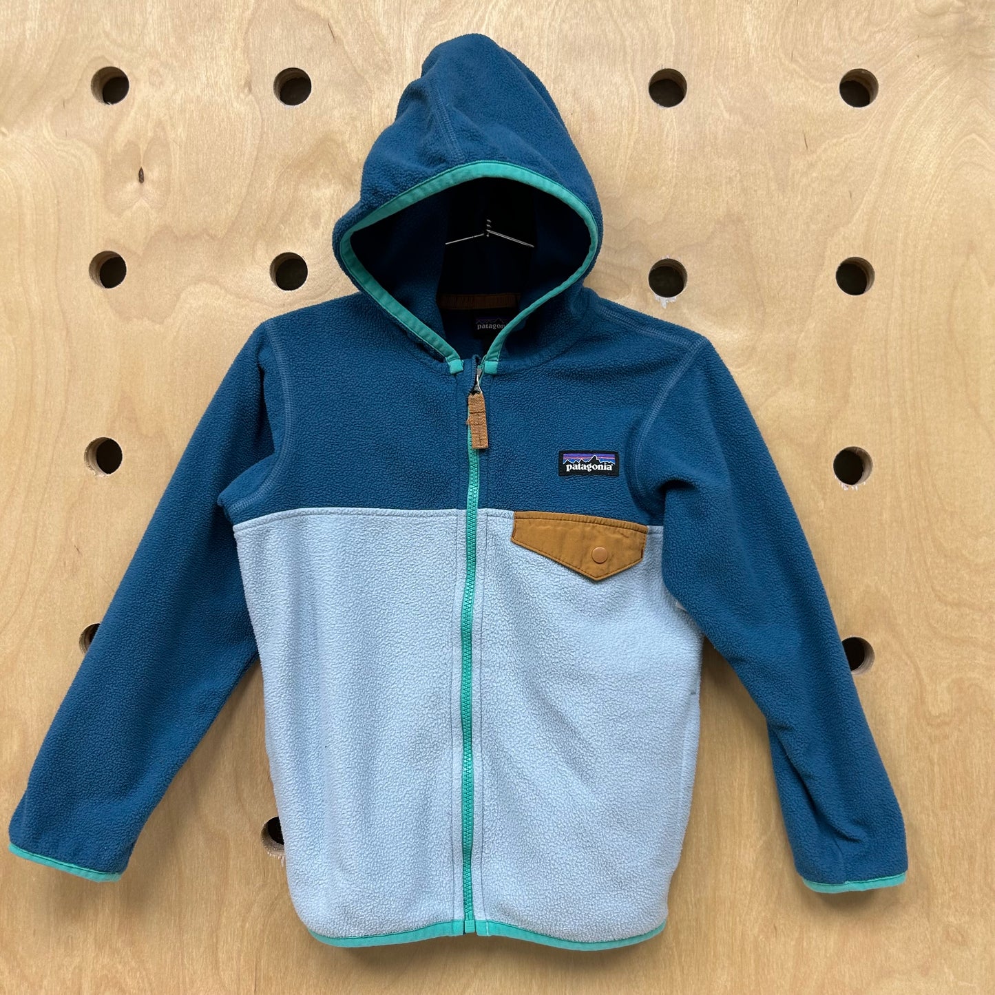 Micro D Snap T Jacket Blue