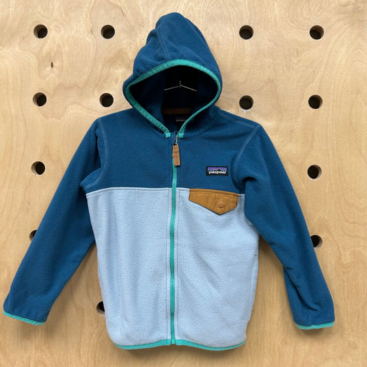 Micro D Snap T Jacket Blue