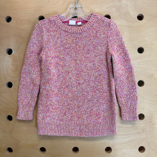 Pink/Yellow Knit Sweater