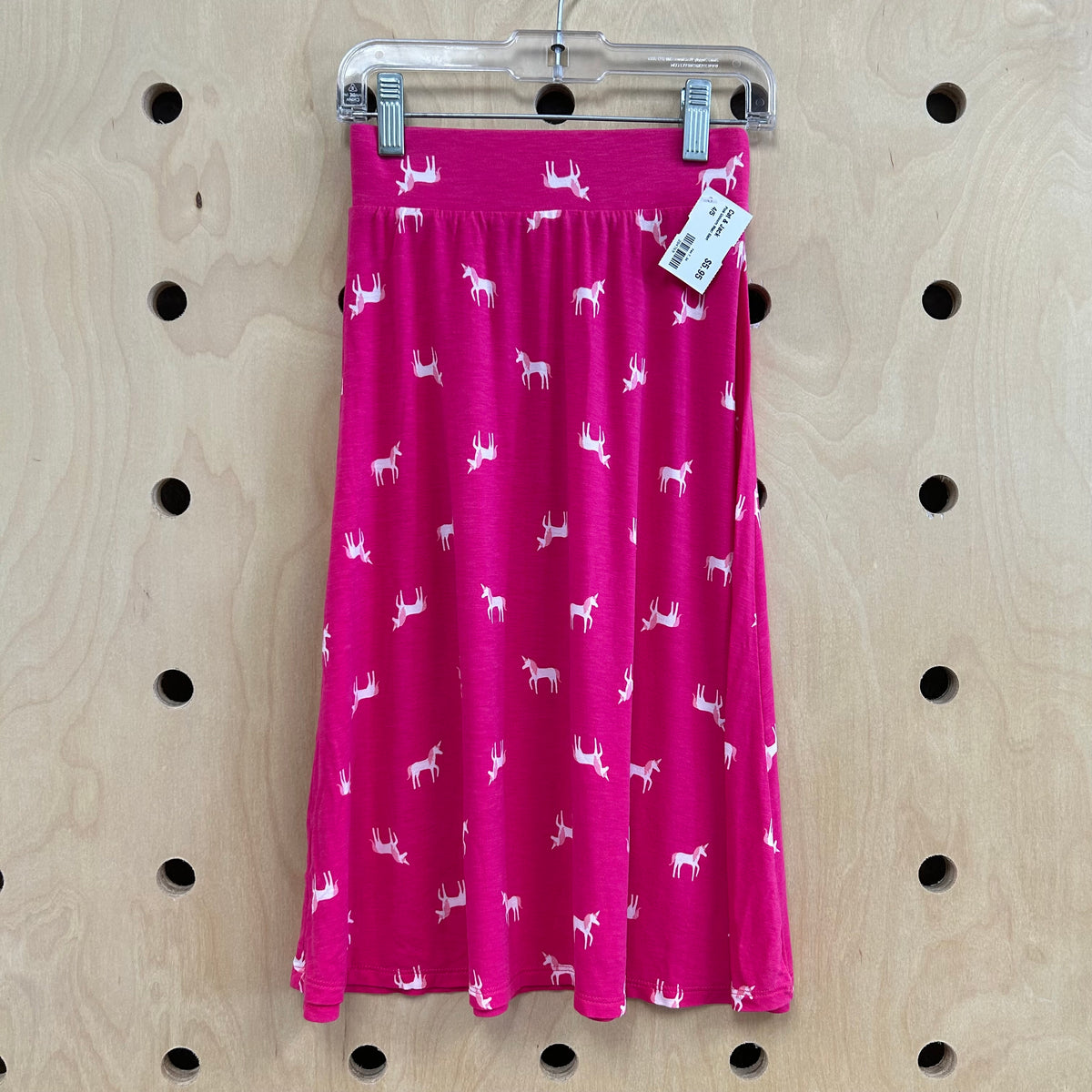 Pink Unicorn Maxi Skirt