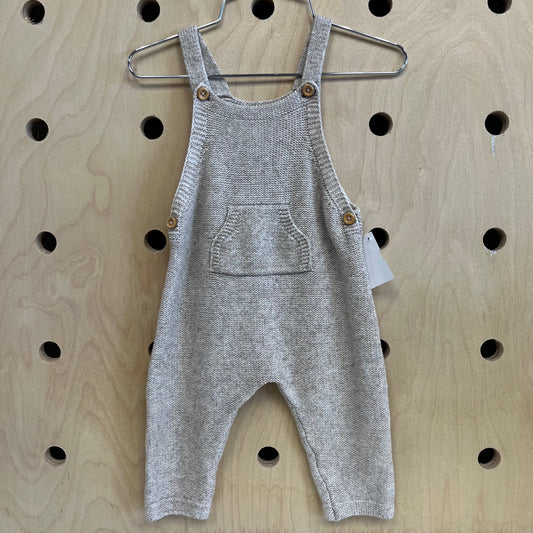 Beige Knit Romper