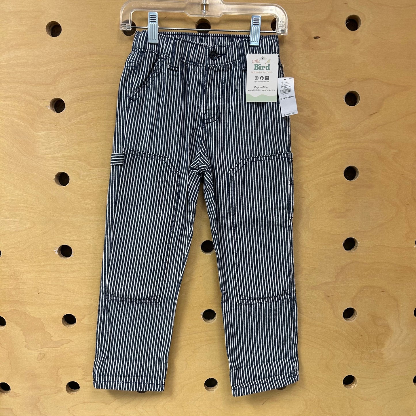 Railroad Stripe Carpenter Pants NEW!