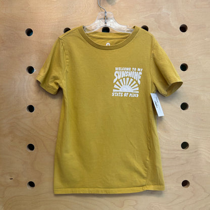 Yellow 'Welcome To My Sunshine' Tee