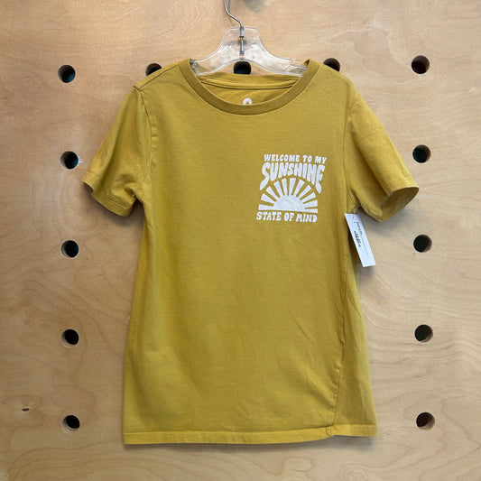 Yellow 'Welcome To My Sunshine' Tee