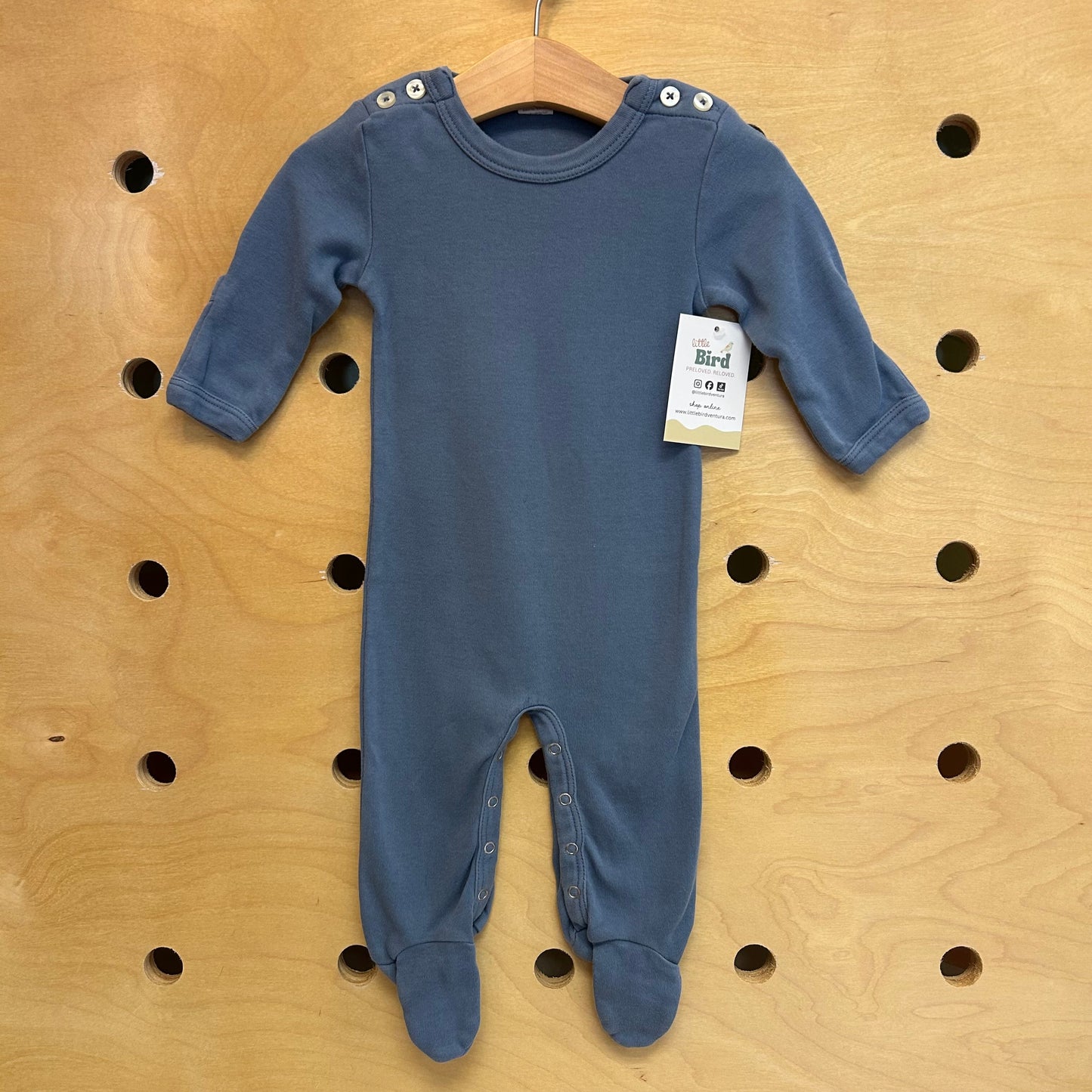 Organic Blue Footies