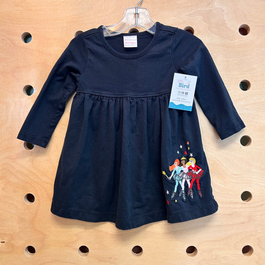 Embroidered Ballet Dancers Dress
