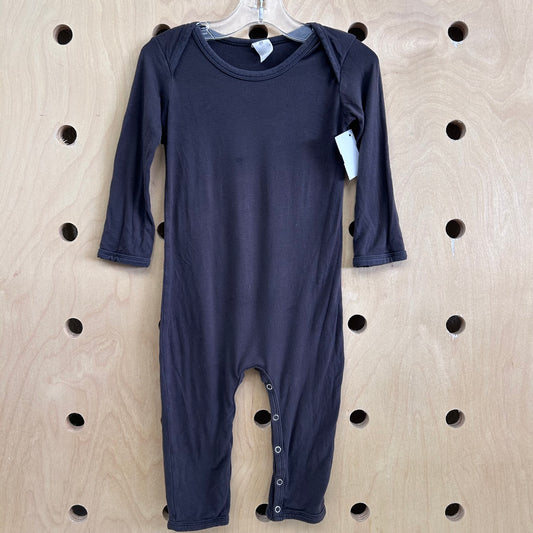 Dark Grey Bamboo Coveralls