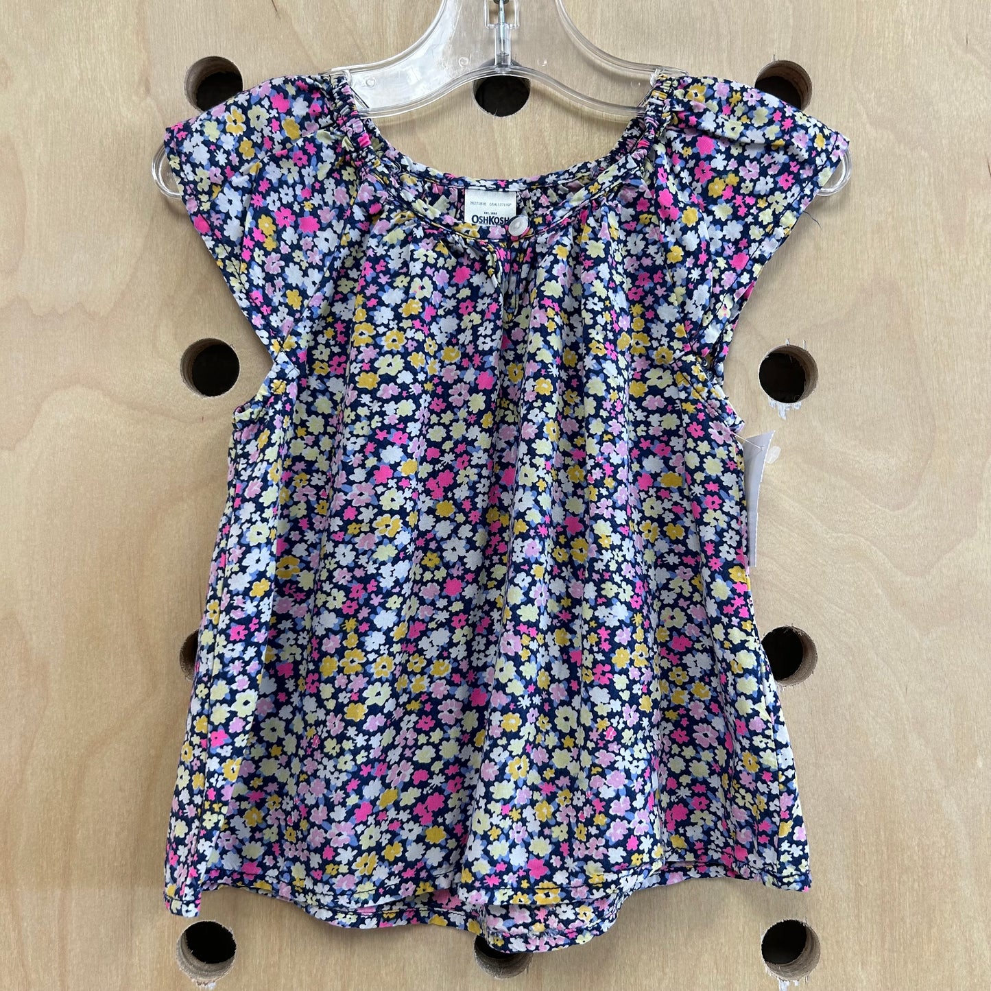 Blue Floral Top