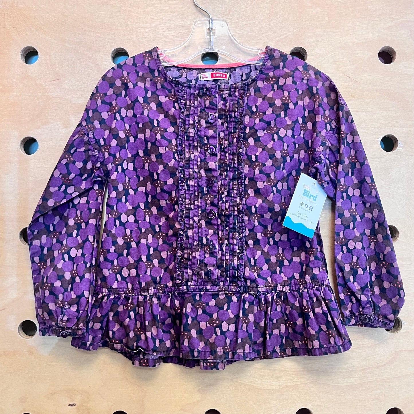Purple Mushrooms Top