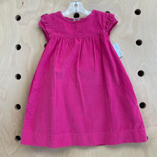 Pink Cord Dress