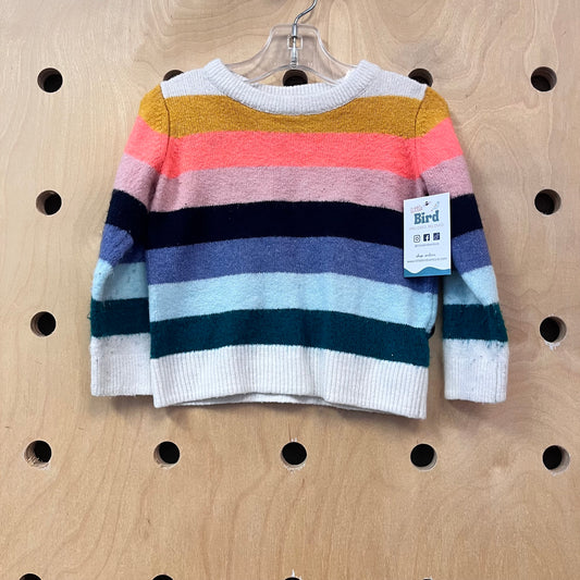 Colorful Striped Sweater