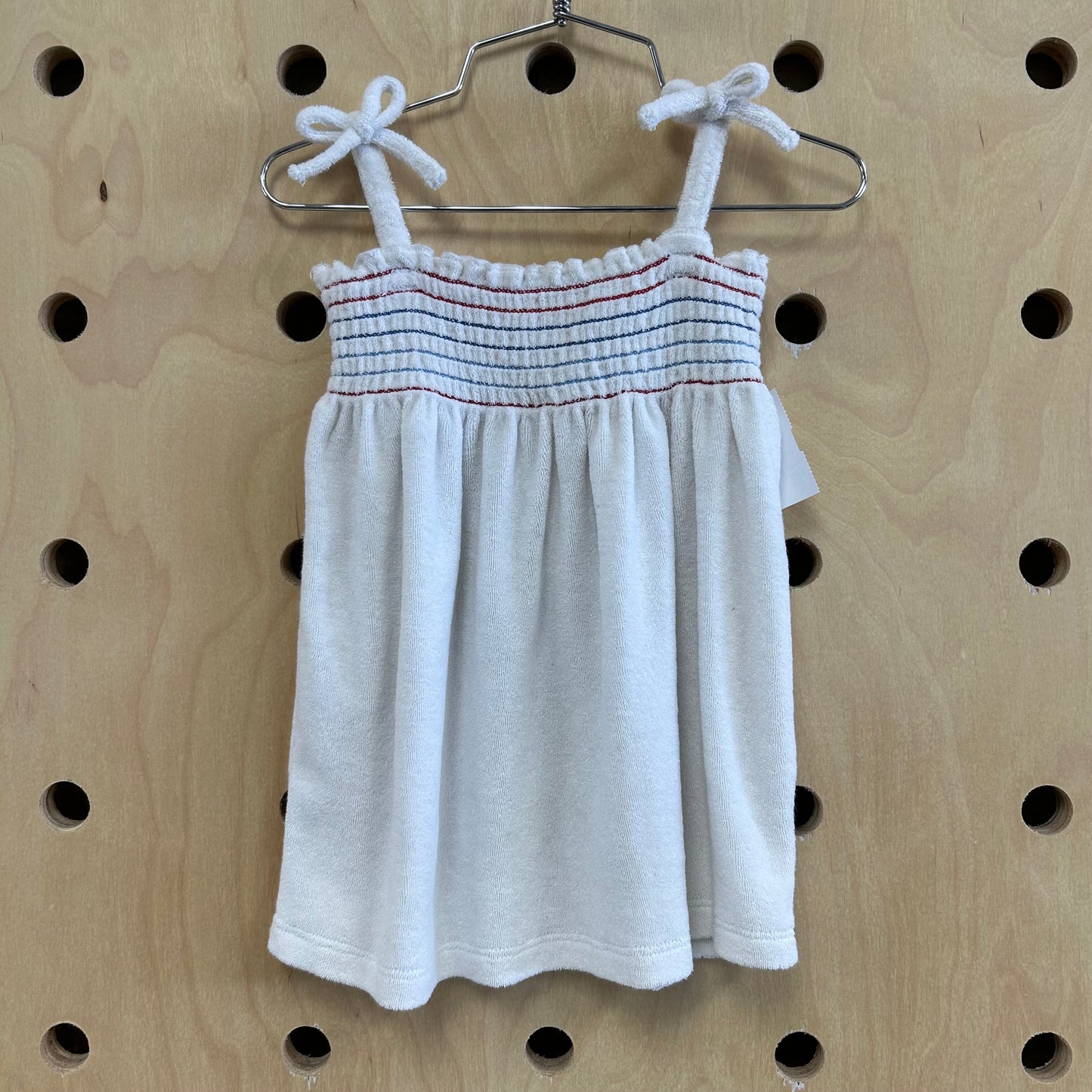 White Terry Swim Cover