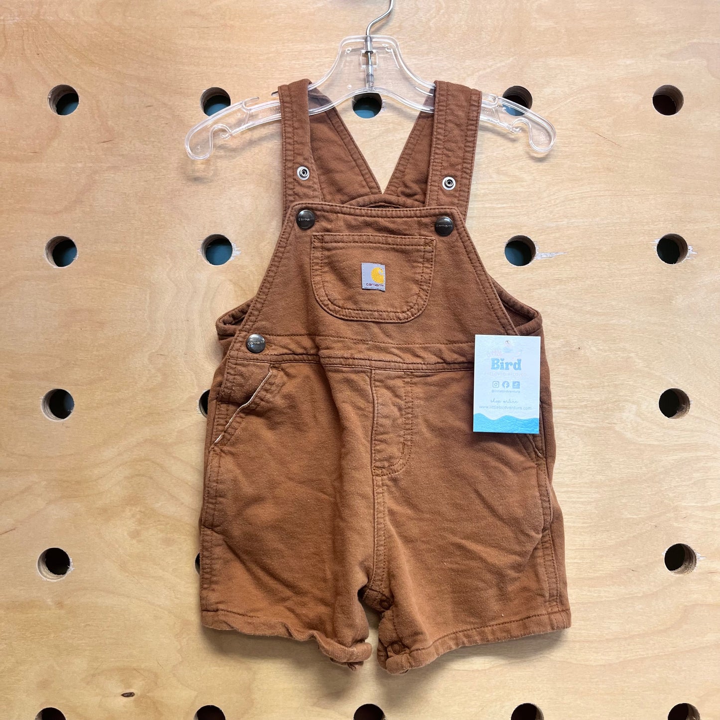 Brown Soft Shortalls
