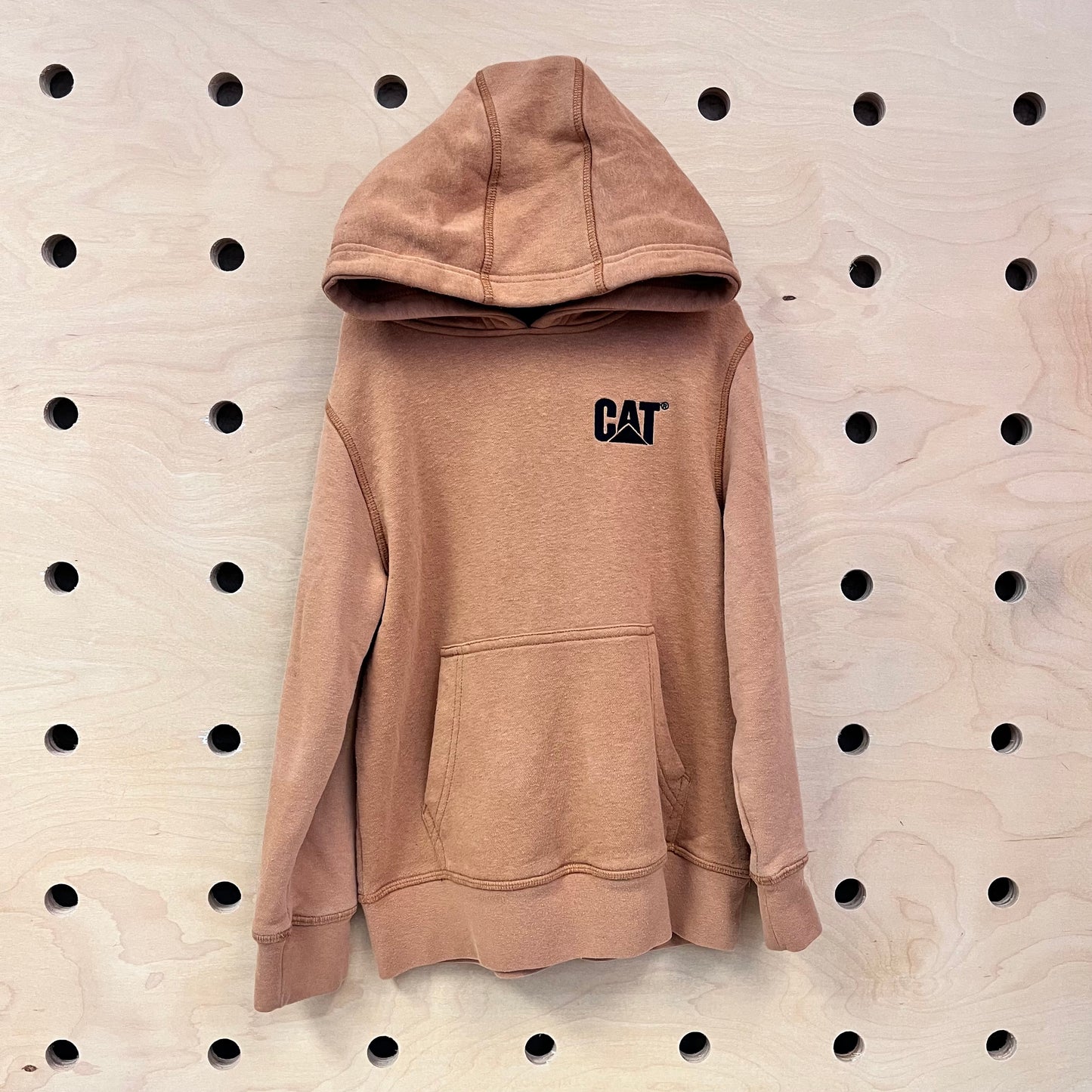 Brown Logo Hoodie