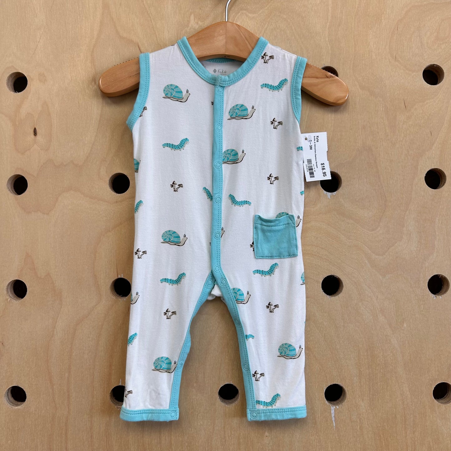 Snails & Caterpillars Bamboo Romper