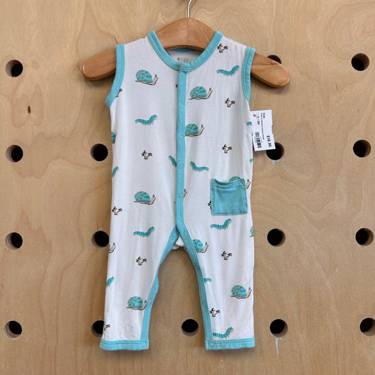 Snails & Caterpillars Bamboo Romper