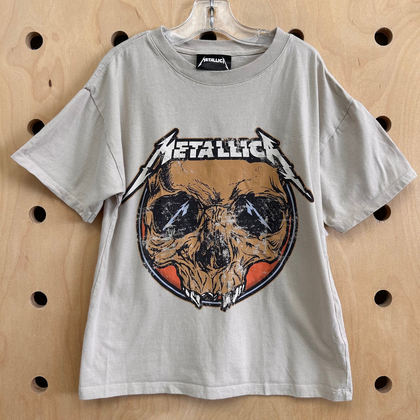 Tan Metallica Tee