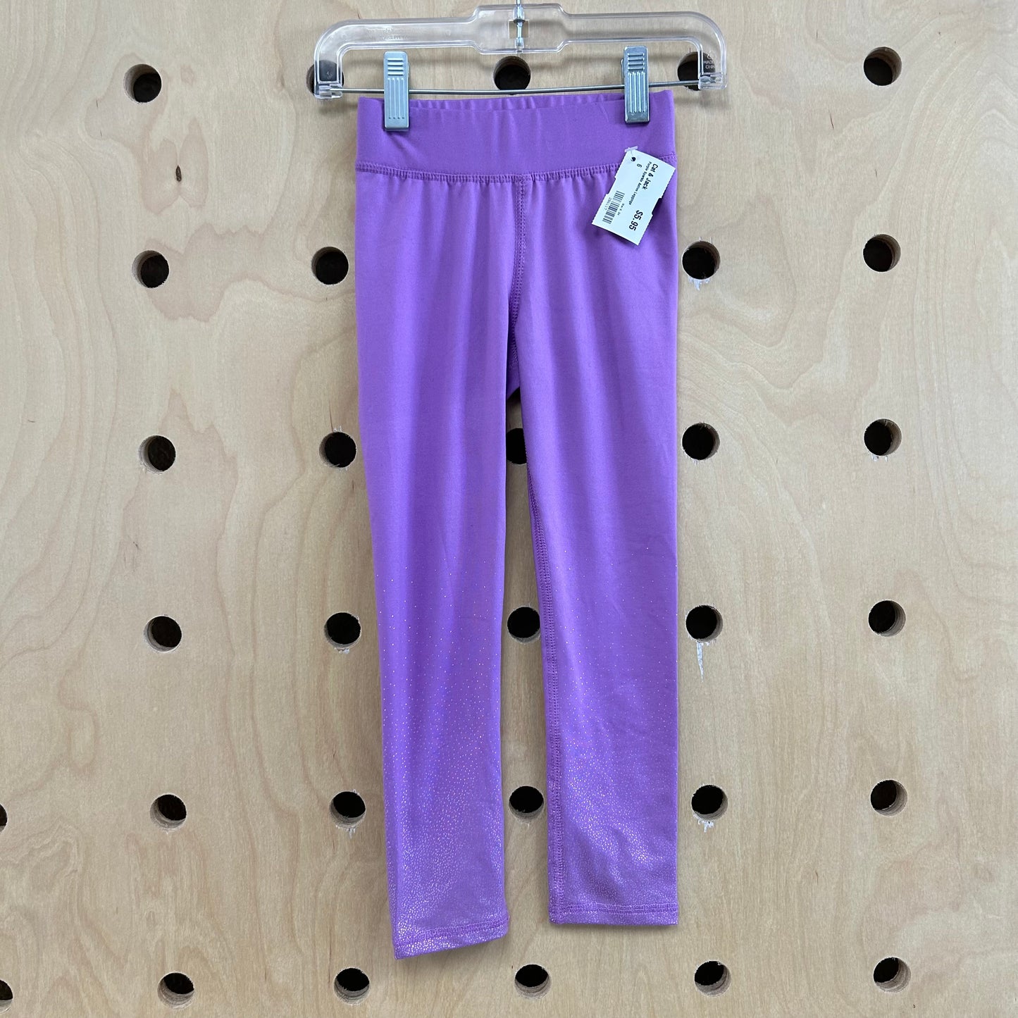 Purple Sparkle Active Leggings
