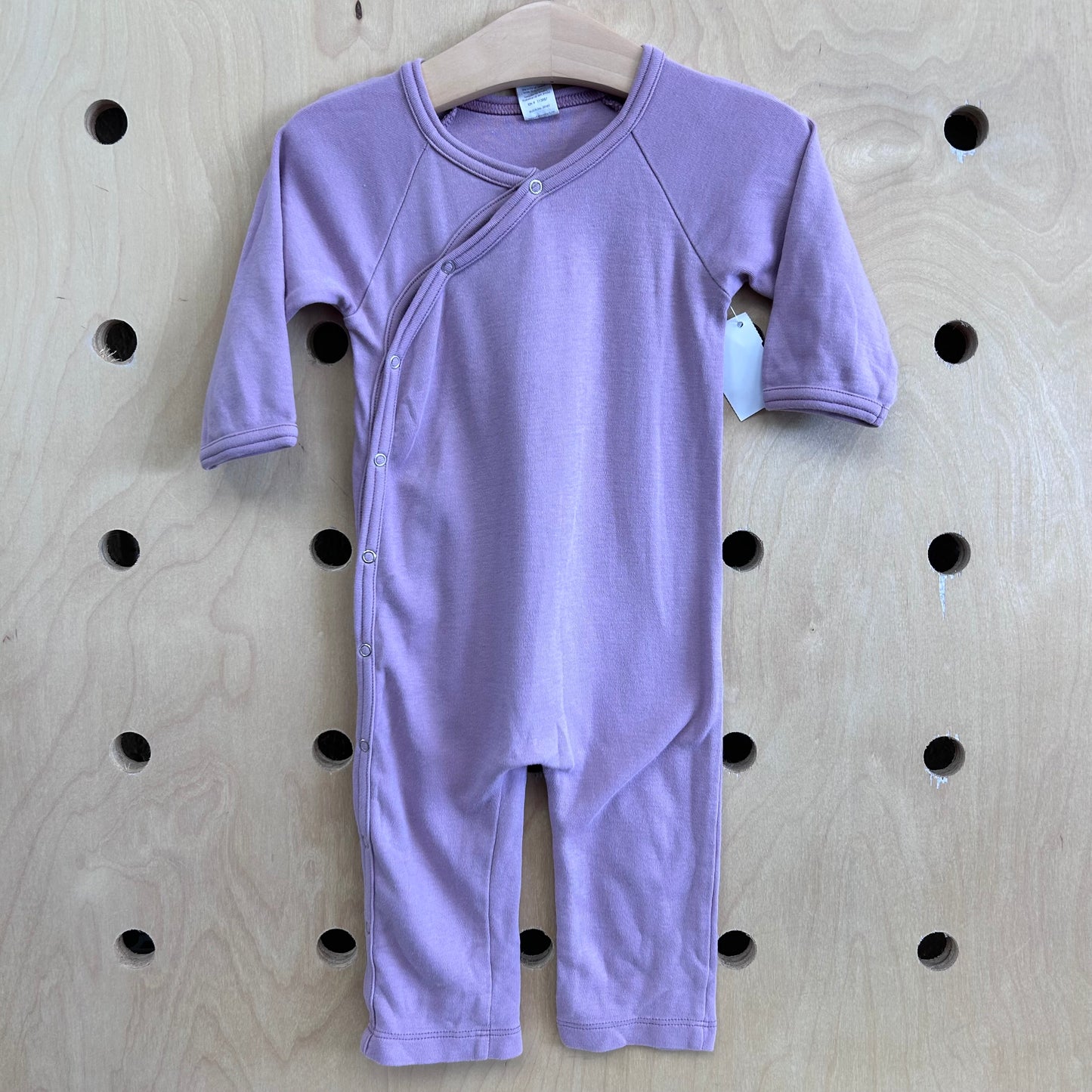 Lavender Organic Snap Romper