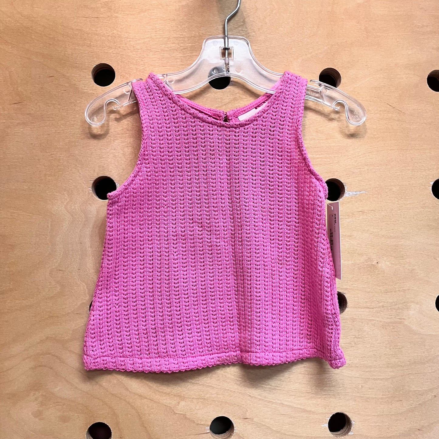 Pink Knit Tank