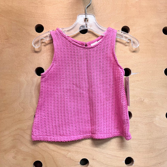 Pink Knit Tank