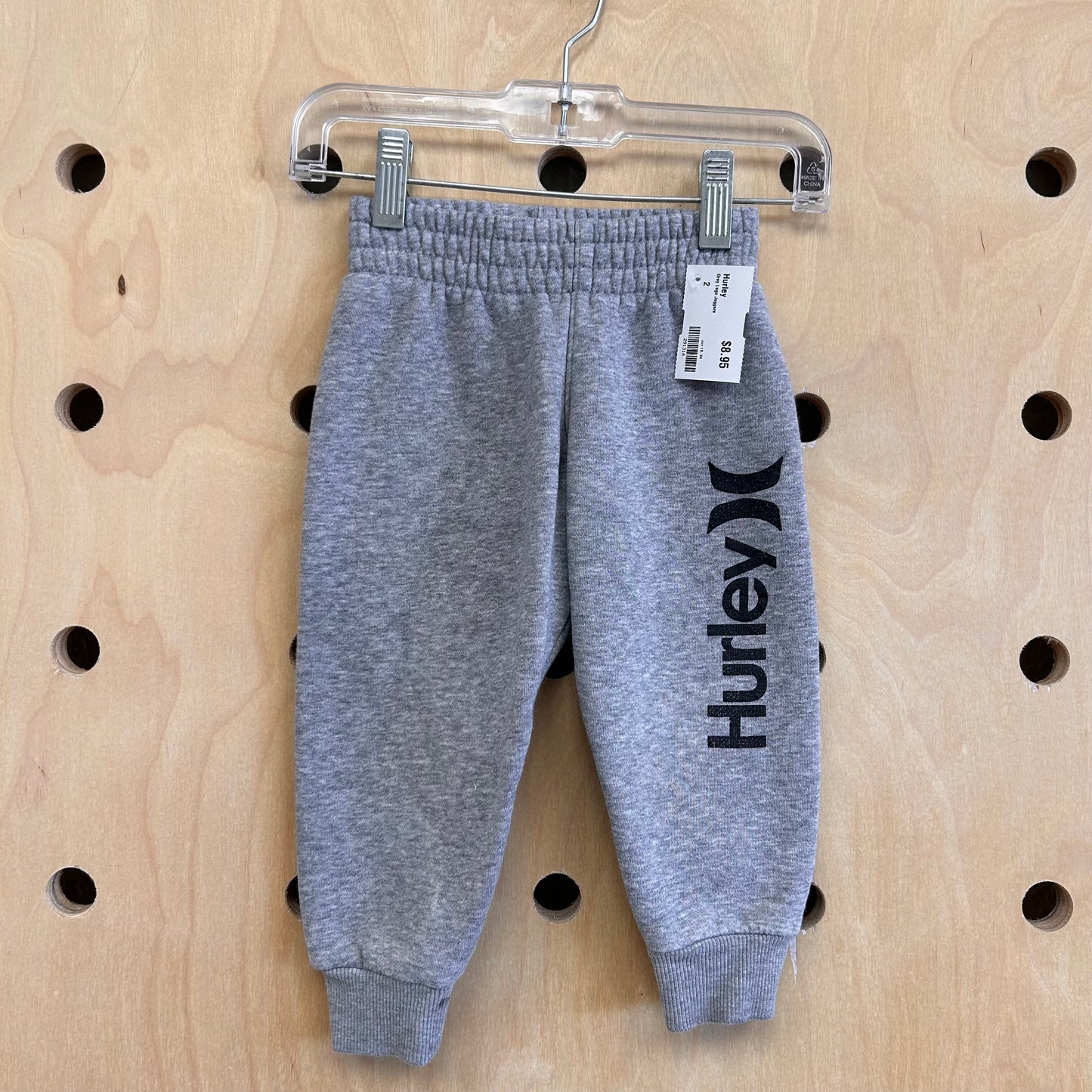 Grey Logo Joggers