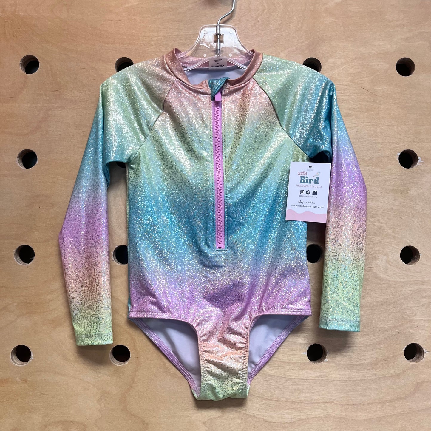 Colorful Shimmer Mermaid Scale Swimsuit