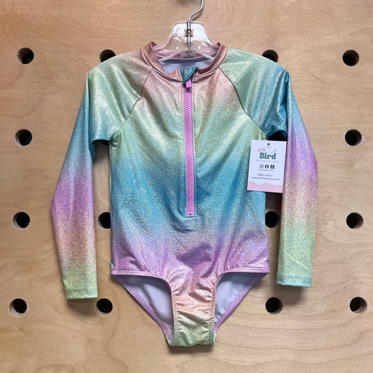 Colorful Shimmer Mermaid Scale Swimsuit
