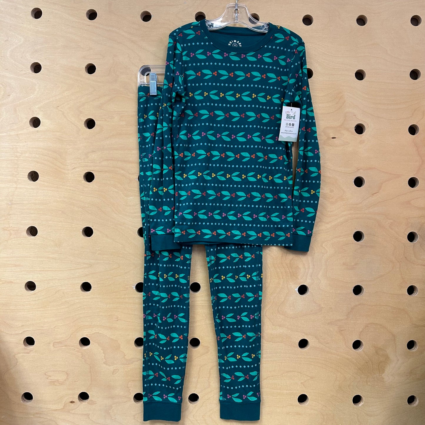 Organic Holly Pajamas
