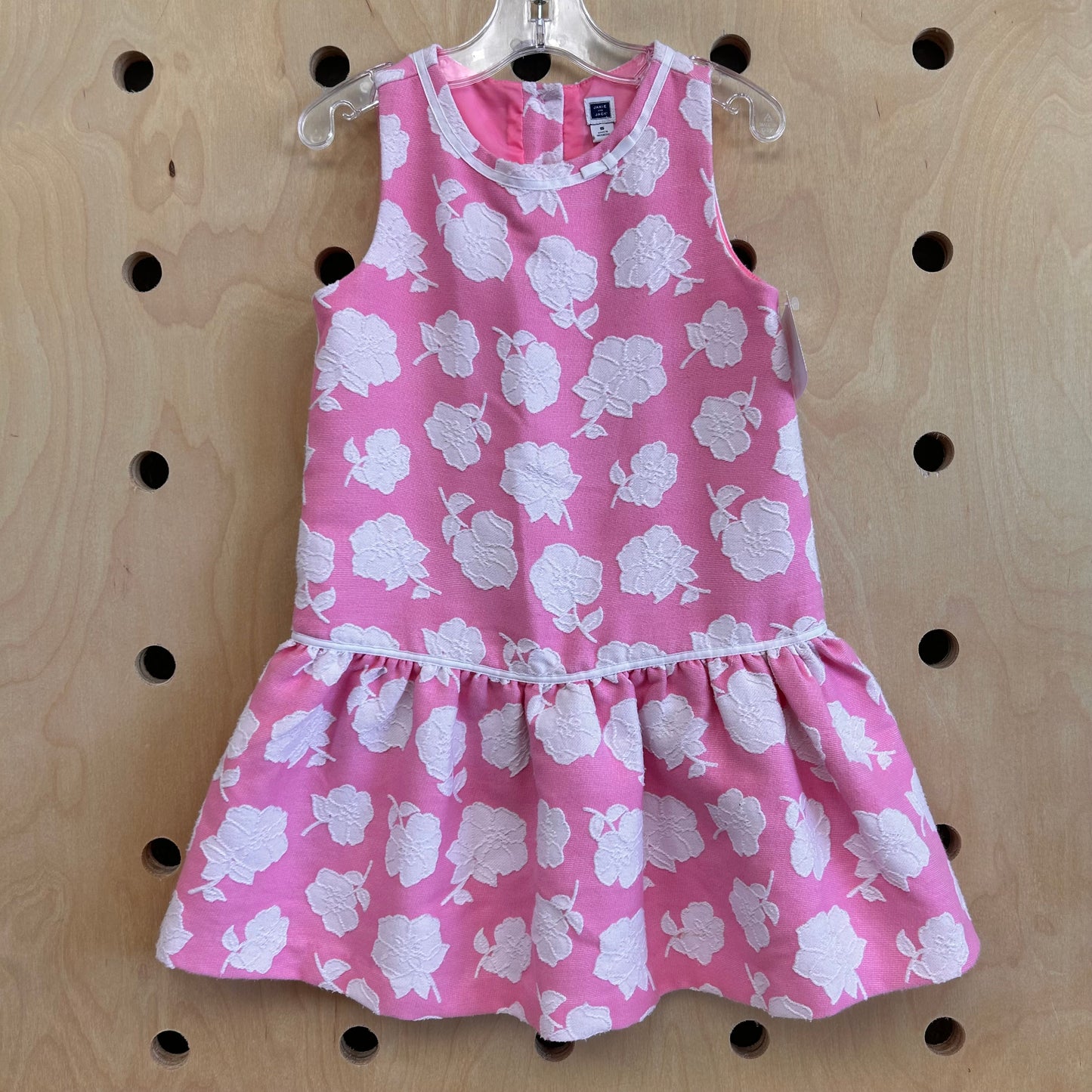 Pink & White Floral Dress