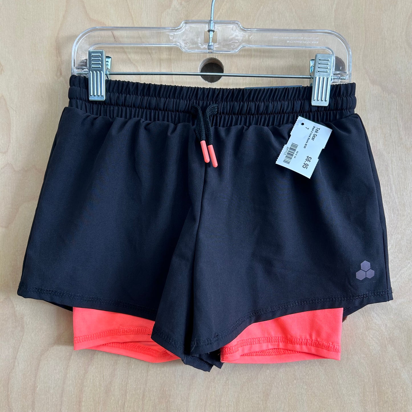 Black & Coral Shorts NEW!