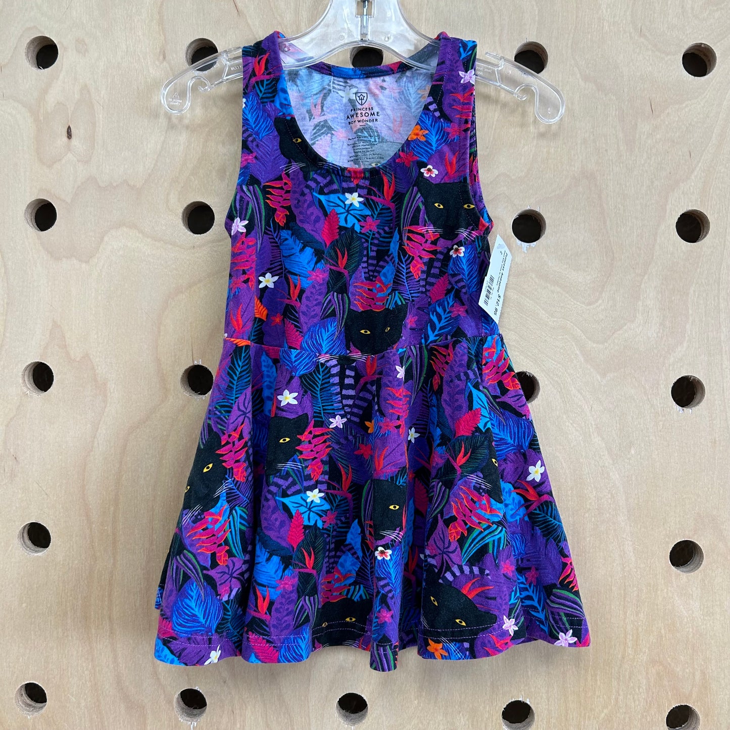 Black Kitty Dress w/ Pockets