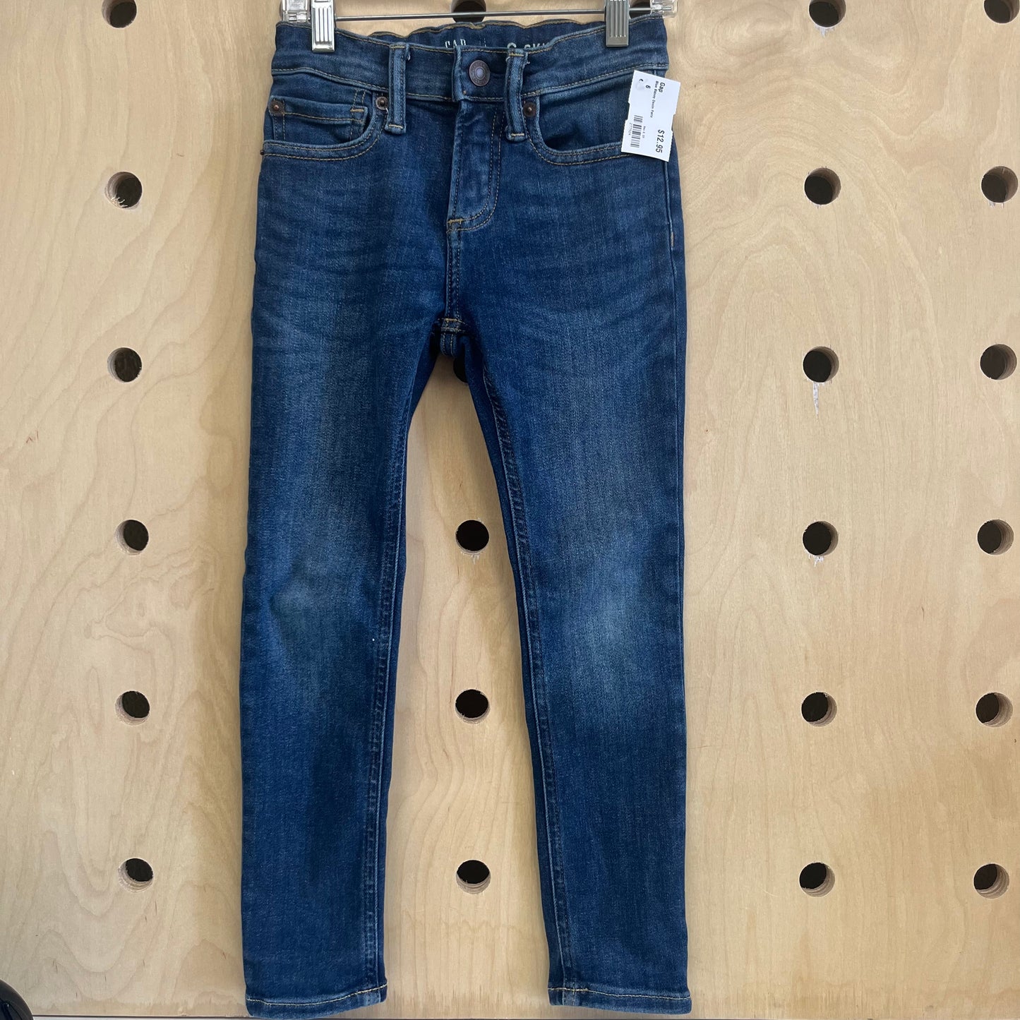 Blue Skinny Denim Pants