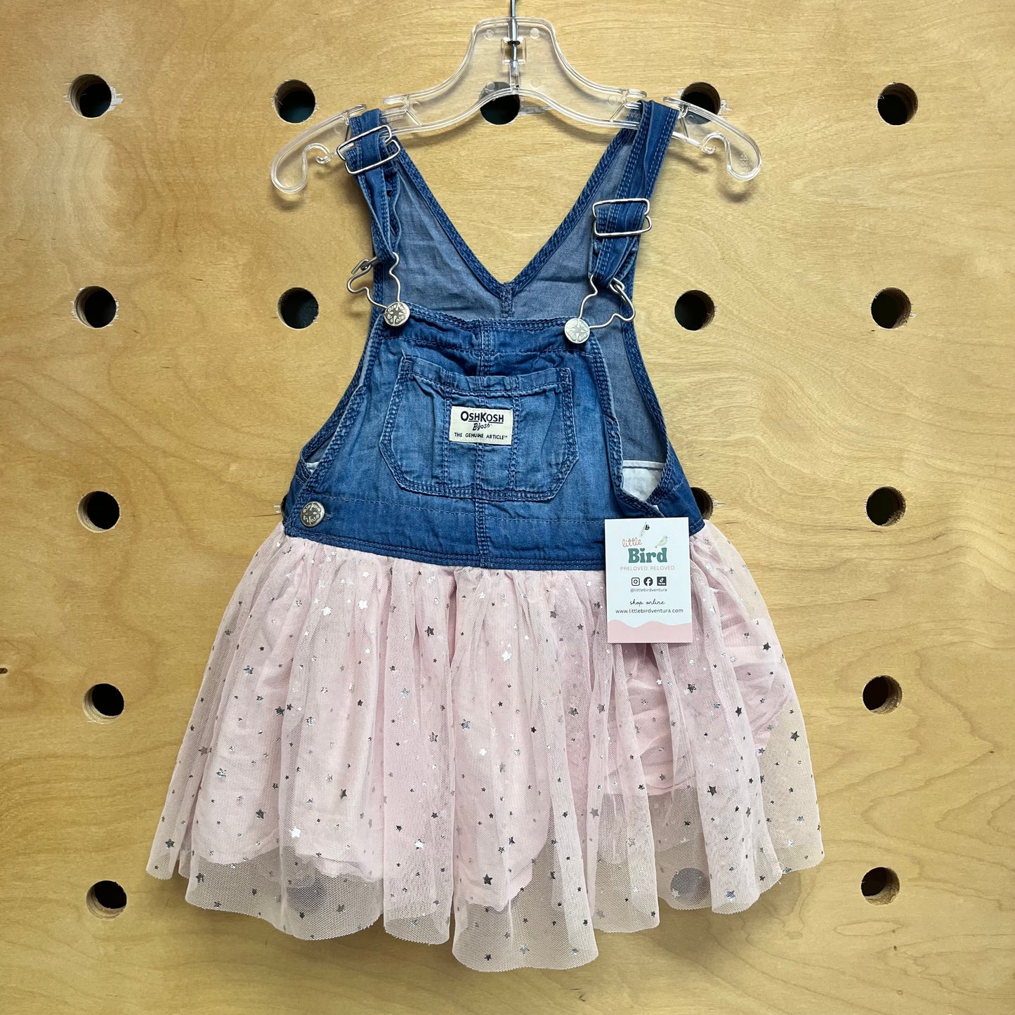 Denim/Star Tulle Skirtall