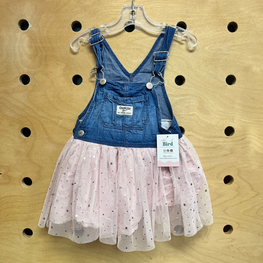 Denim/Star Tulle Skirtall
