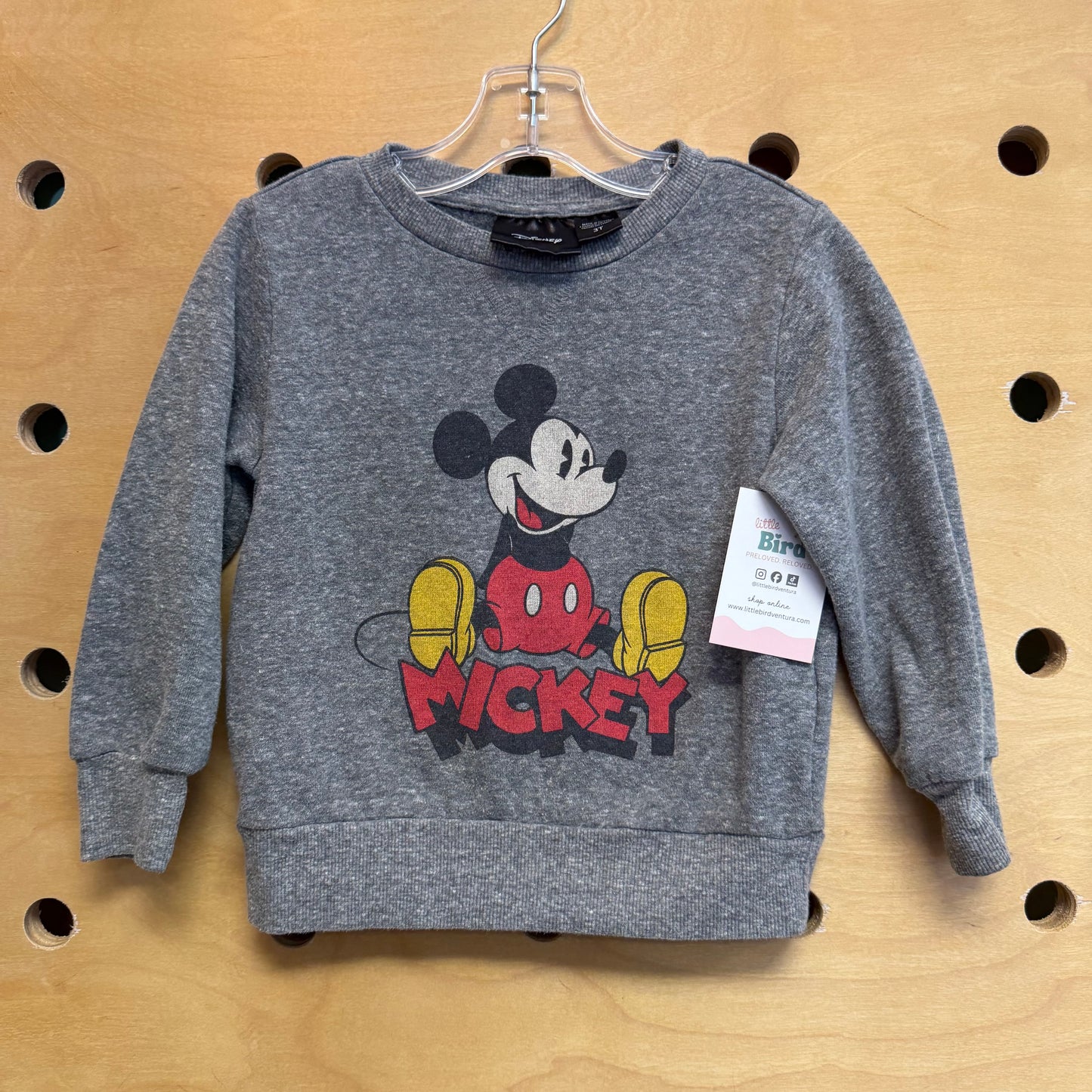 Grey Mickey Pullover